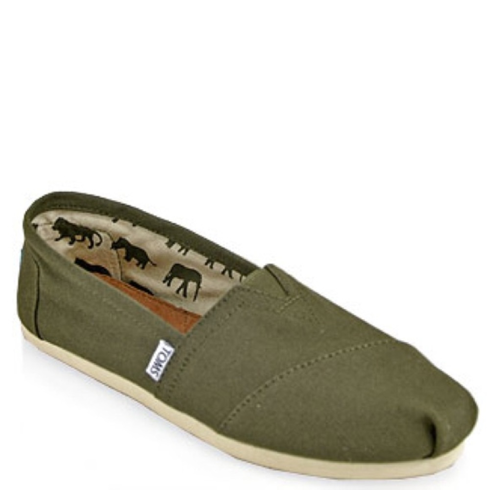 Olive Green Toms